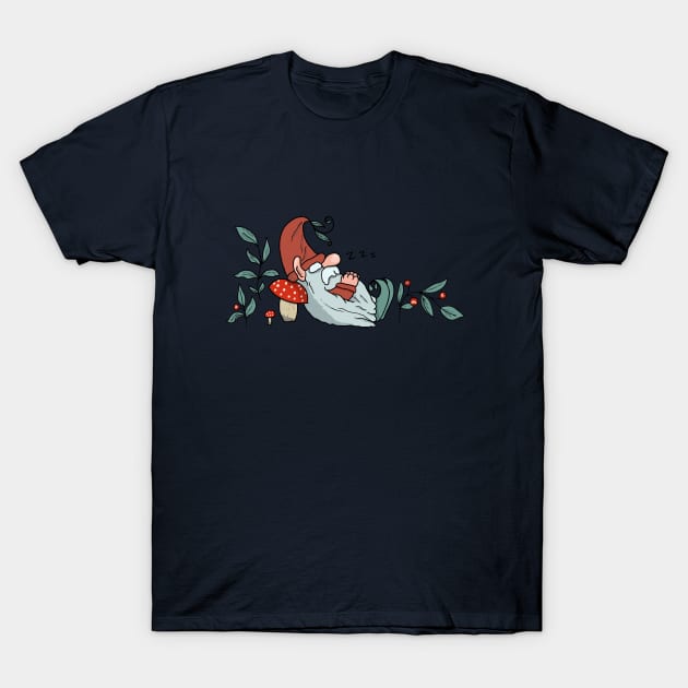 The Sleeping Gnome T-Shirt by Irina Skaska